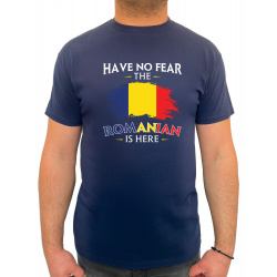 Tricou Have No Fear The Romanian Is Here - Heavy Cotton Barbati - D000002U