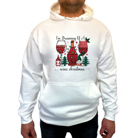 Hanorac I'm dreaming of a wine Christmas Unisex - D000076U