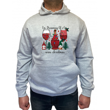 Hanorac I'm dreaming of a wine Christmas Unisex - D000076U