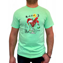 Tricou Joy To The Wine - Heavy Cotton Barbati - D000078U