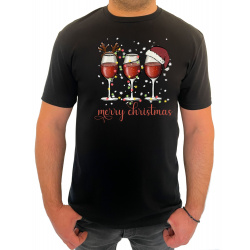 Tricou merry christmas - Heavy Cotton Barbati - D000079U