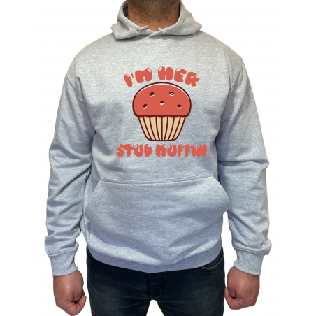 Hanorac Her muffin his cupcake (pentru Barbat) - D000165M