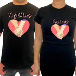 Tricou Together forever (pentru Femeie) - D000145F