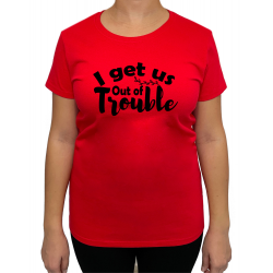 Tricou Trouble  (pentru Femeie) - D000167F