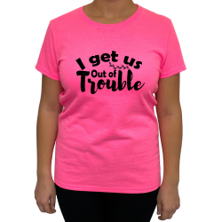 Tricou Trouble  (pentru Femeie) - D000167F