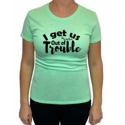 Tricou Trouble  (pentru Femeie) - D000167F