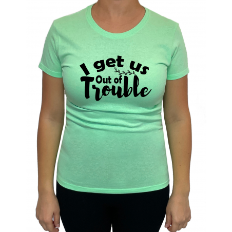 Tricou Trouble  (pentru Femeie) - D000167F