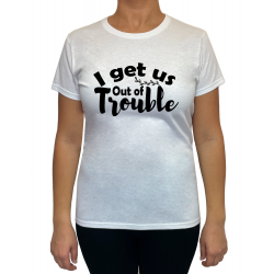 Tricou Trouble  (pentru Femeie) - D000167F