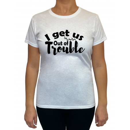 Tricou Trouble  (pentru Femeie) - D000167F