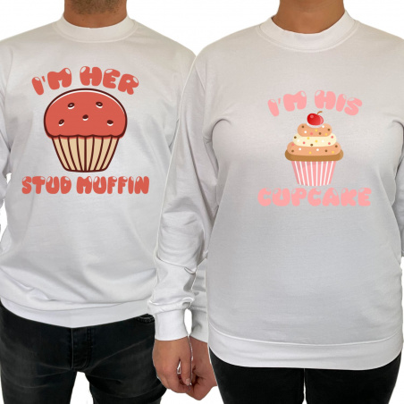 Bluza Her muffin his cupcake (pentru Femeie) - D000165F