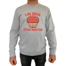 Bluza Her muffin his cupcake (pentru Barbat) - D000165M