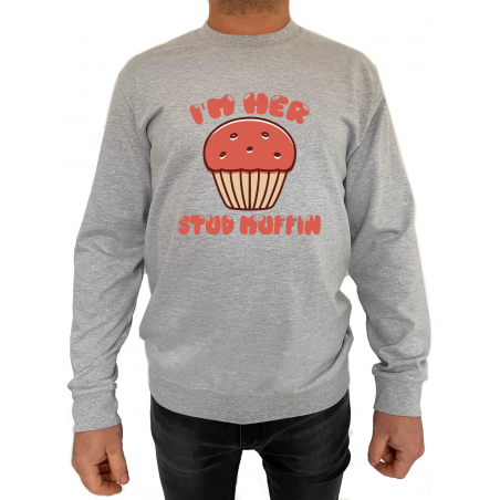 Bluza Her muffin his cupcake (pentru Barbat) - D000165M