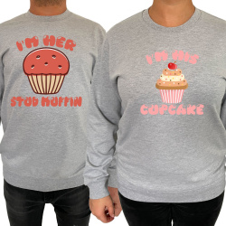 Bluza Her muffin his cupcake (pentru Femeie) - D000165F