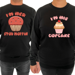 Bluza Her muffin his cupcake (pentru Femeie) - D000165F