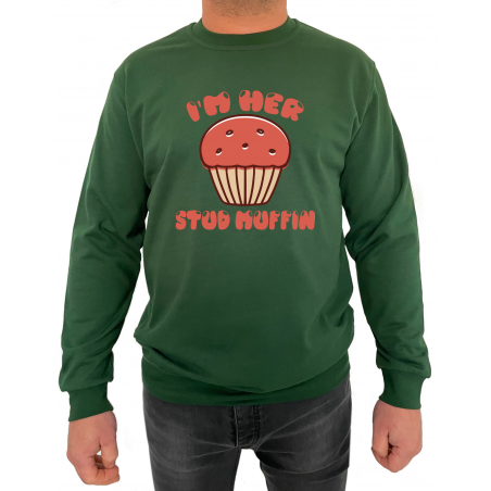 Bluza Her muffin his cupcake (pentru Barbat) - D000165M