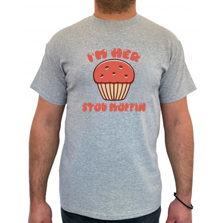 Tricou Her muffin his cupcake (pentru Barbat) - D000165M