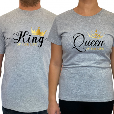 Tricou King and Queen (pentru Femeie) - D000162F