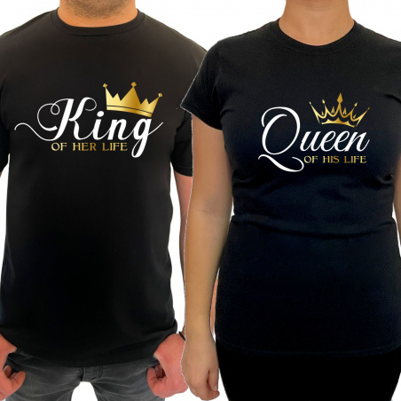 Tricou King and Queen (pentru Femeie) - D000162F