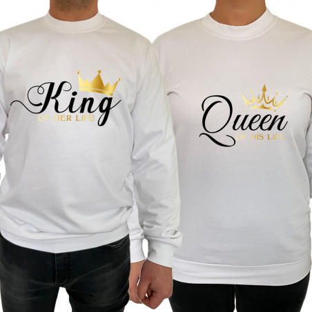 Bluza King and Queen (pentru Barbat) - D000162M