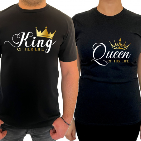 Tricou King and Queen (pentru Barbat) - D000162M