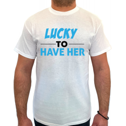 Tricou Lucky to have (pentru Barbat) - D000161M