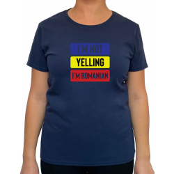 Tricou I'm not yelling I'm Romanian - Heavy Cotton Femei - D000005U