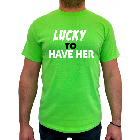 Tricou Lucky to have (pentru Barbat) - D000161M