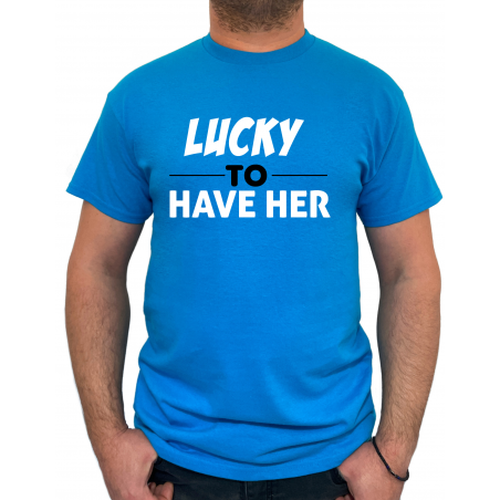 Tricou Lucky to have (pentru Barbat) - D000161M