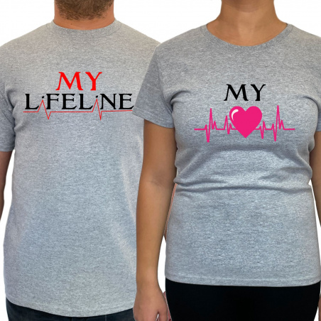 Tricou My lifeline heart (pentru Femeie) - D000160F