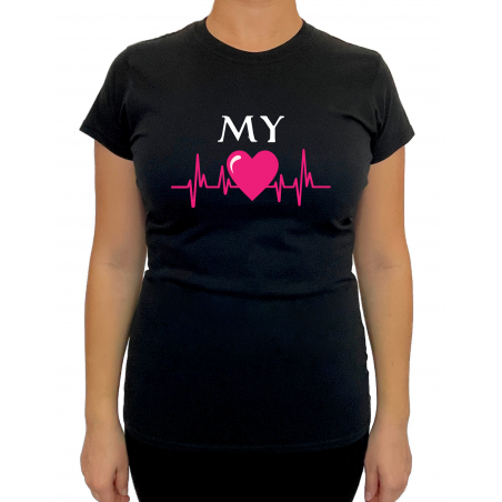 Tricou My lifeline heart (pentru Femeie) - D000160F