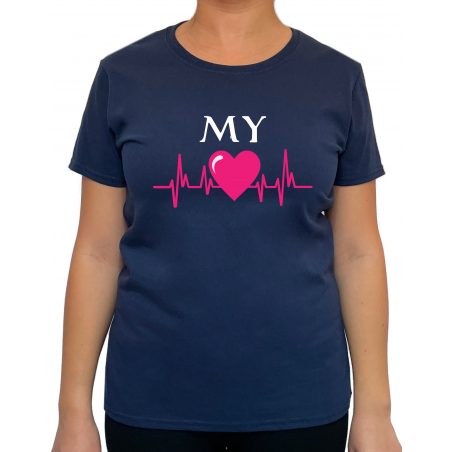 Tricou My lifeline heart (pentru Femeie) - D000160F