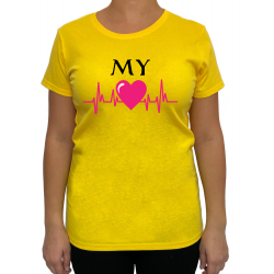 Tricou My lifeline heart (pentru Femeie) - D000160F