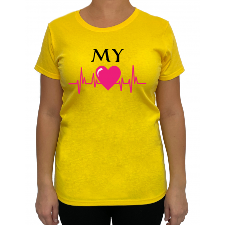 Tricou My lifeline heart (pentru Femeie) - D000160F