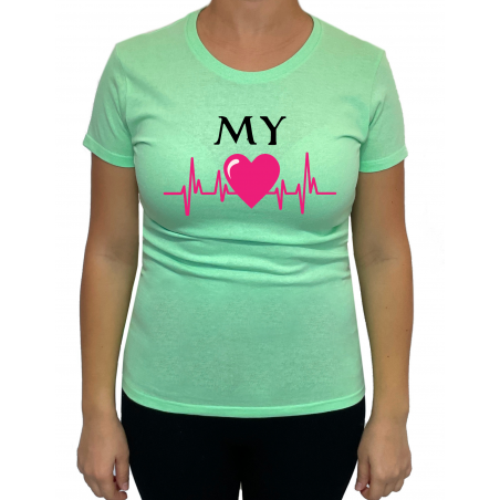 Tricou My lifeline heart (pentru Femeie) - D000160F