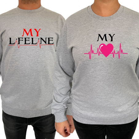 Bluza My lifeline heart (pentru Femeie) - D000160F