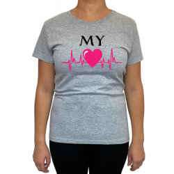 Tricou My lifeline heart (pentru Femeie) - D000160F