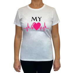 Tricou My lifeline heart (pentru Femeie) - D000160F