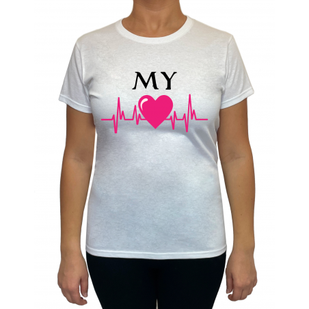 Tricou My lifeline heart (pentru Femeie) - D000160F