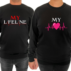 Bluza My lifeline heart (pentru Femeie) - D000160F