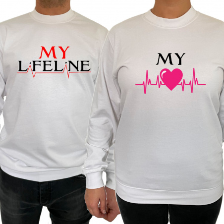 Bluza My lifeline heart (pentru Femeie) - D000160F