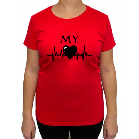 Tricou My lifeline heart (pentru Femeie) - D000160F