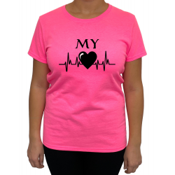 Tricou My lifeline heart (pentru Femeie) - D000160F