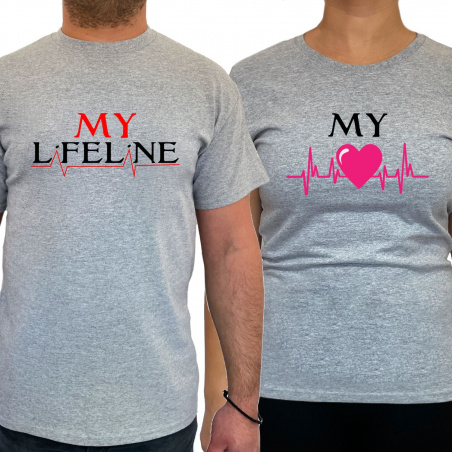 Tricou My lifeline heart (pentru Barbat) - D000160M