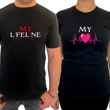 Tricou My lifeline heart (pentru Barbat) - D000160M