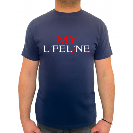 Tricou My lifeline heart (pentru Barbat) - D000160M