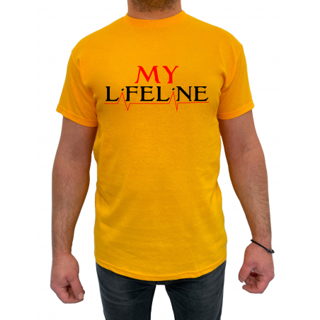 Tricou My lifeline heart (pentru Barbat) - D000160M