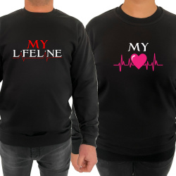 Bluza My lifeline heart (pentru Barbat) - D000160M