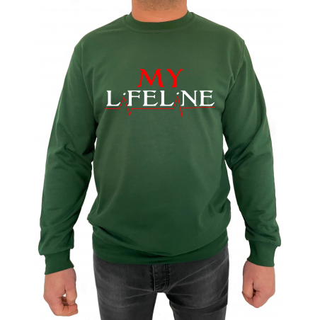 Bluza My lifeline heart (pentru Barbat) - D000160M