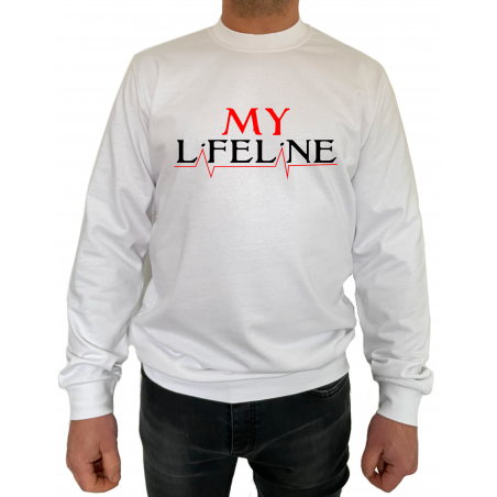 Bluza My lifeline heart (pentru Barbat) - D000160M