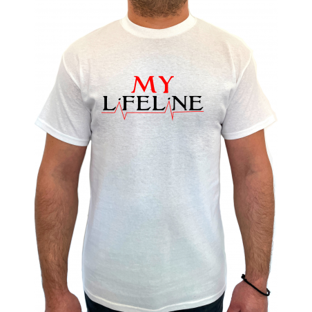 Tricou My lifeline heart (pentru Barbat) - D000160M